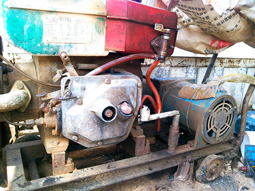 九台单杠柴油机发电机出租